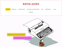 Tablet Screenshot of katjaalves.ch